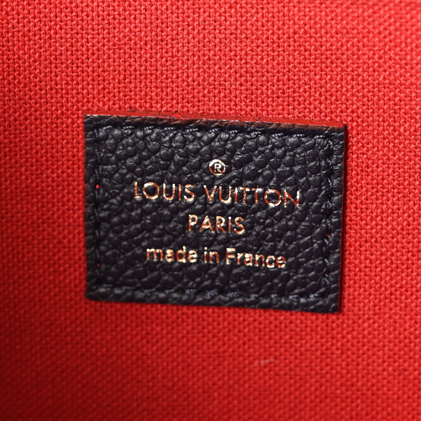 Empreinte Pochette Felicie Chain Wallet Marine Rouge