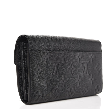Louis Vuitton Empreinte Sarah Wallet NM Black 3 of 7