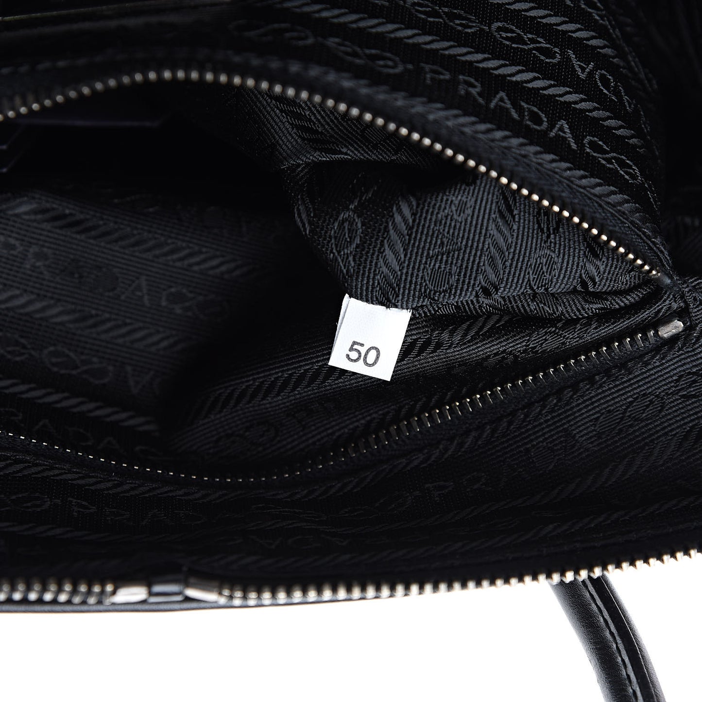 Tessuto Nylon Soft Calf Bowler Black