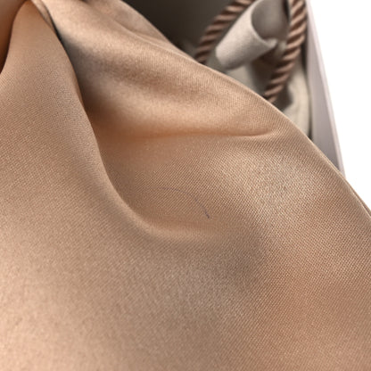 Saint Laurent Satin Evening Pouch Nude Baby Nude 10 of 11
