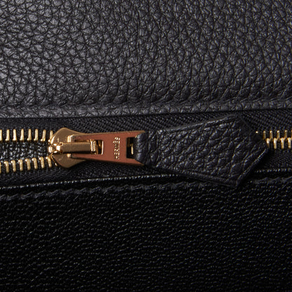 Hermes Togo Kelly Depeches 36 Black 10 of 12