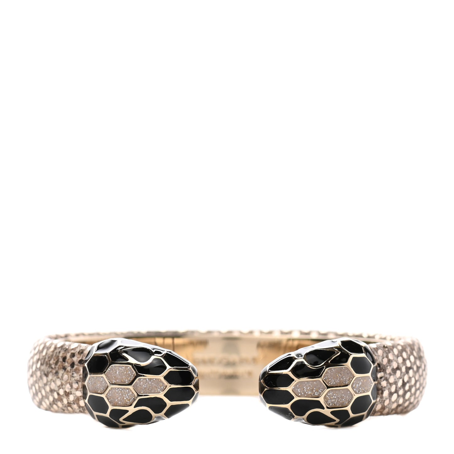 Metallic Karung Serpenti Forever Bracelet