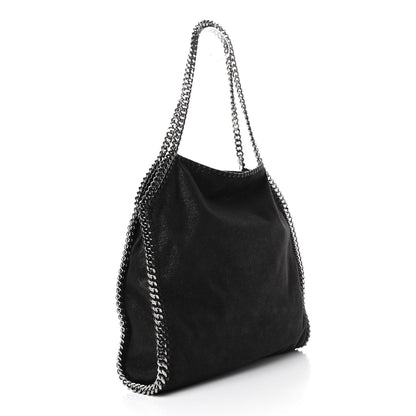 Stella McCartney Shaggy Deer Small Falabella Tote Black 2 of 6