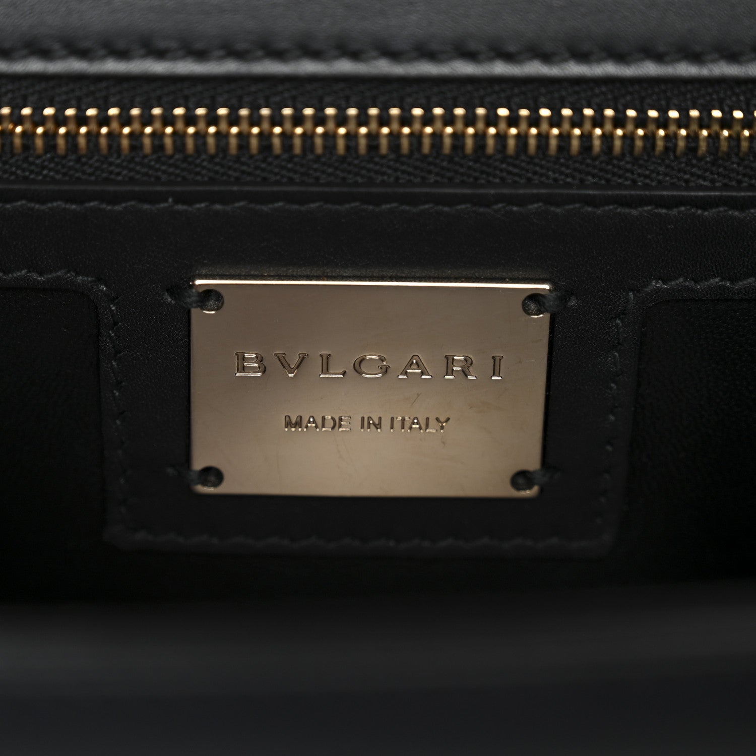 Bulgari Calfskin Chain Serpenti Forever Crossbody Bag Black 7 of 12