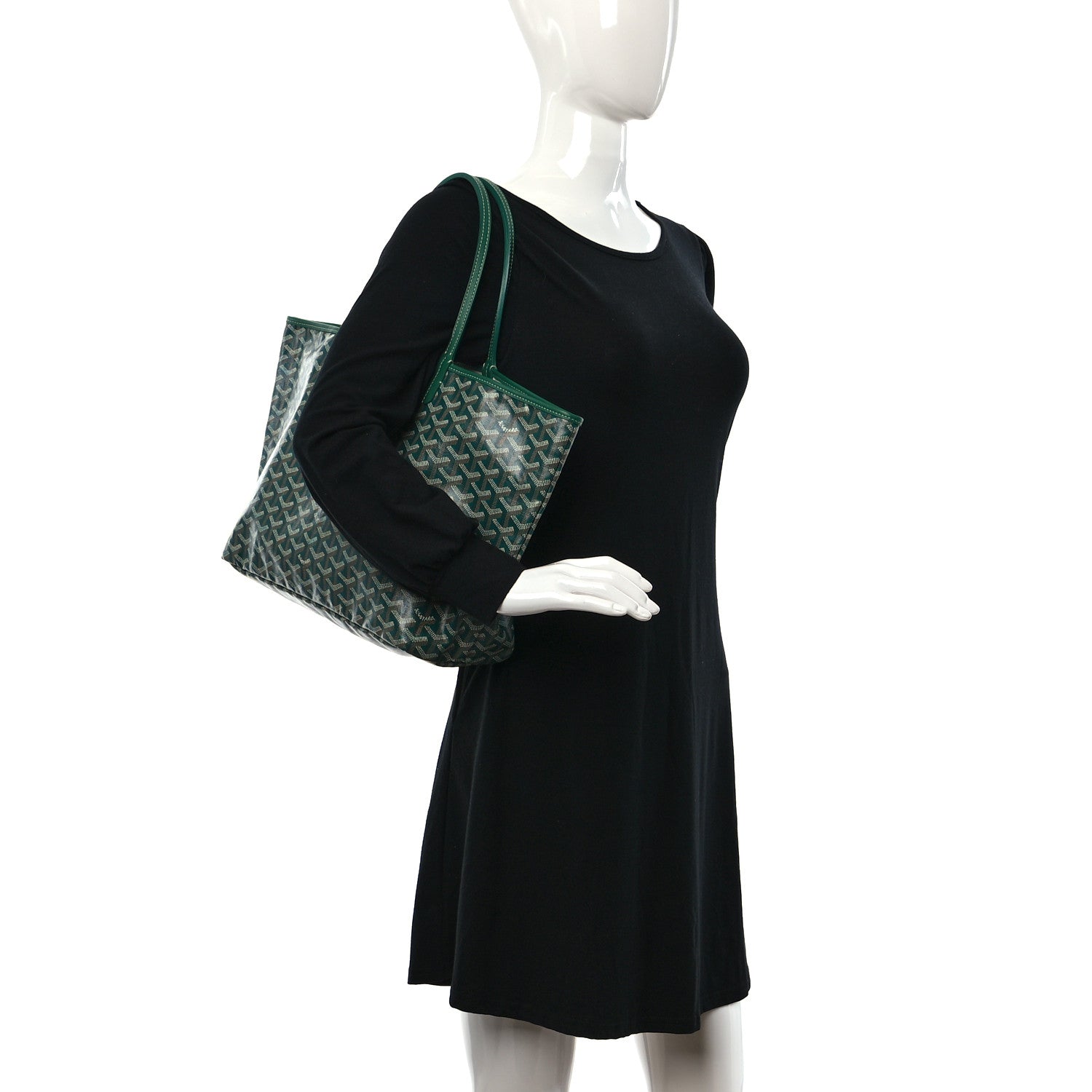 Goyard Goyardine Saint Louis PM Green 2 of 11