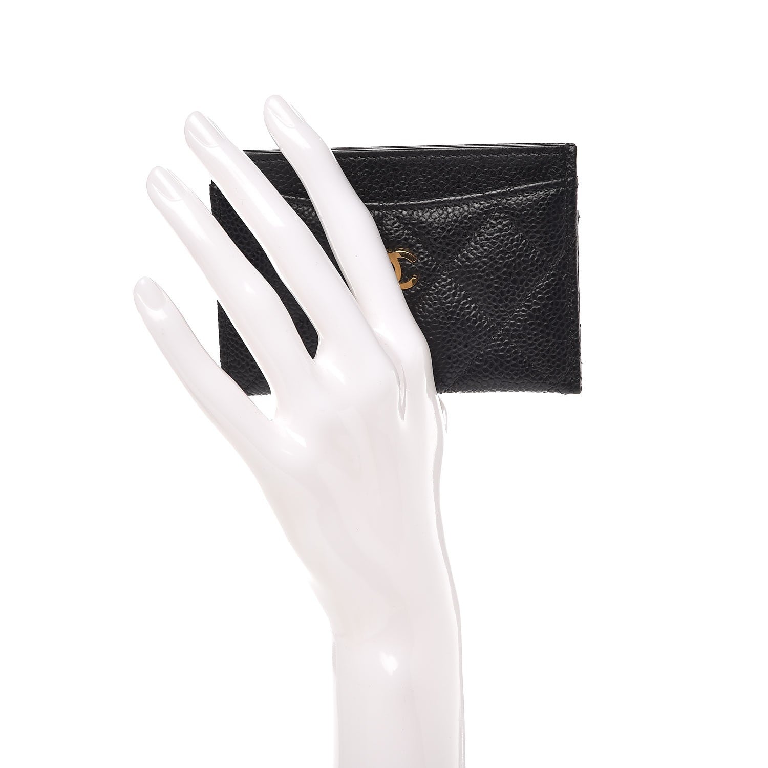 Chanel Caviar Quilted Card Holder Black 2 of 8