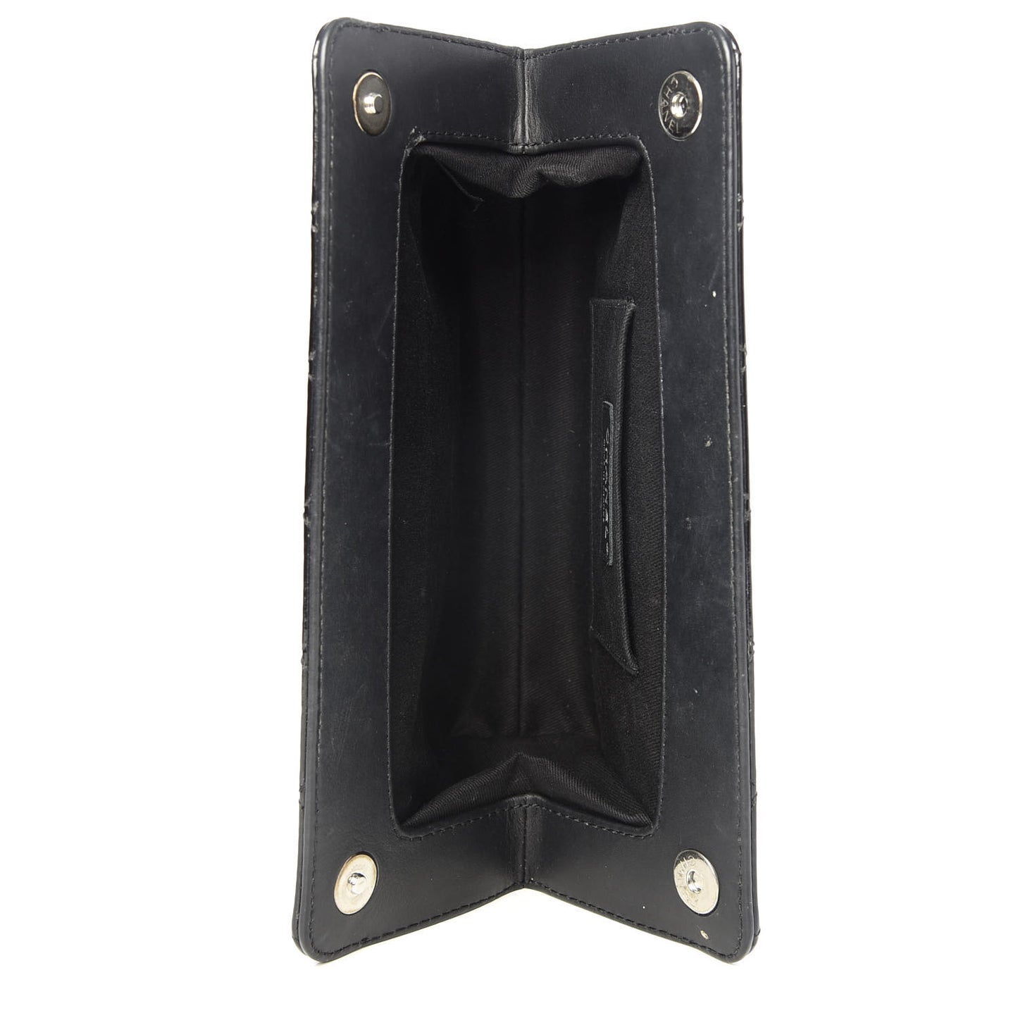 Patent CC Quilted Timeless Clutch Black