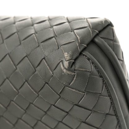 Bottega Veneta Nappa Intrecciato Nodini Crossbody Messenger New Light Grey 13 of 13