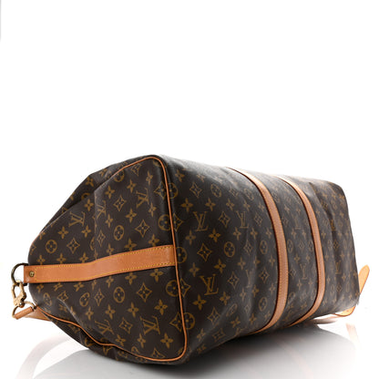 Louis Vuitton Monogram Keepall Bandouliere 55 3 of 10