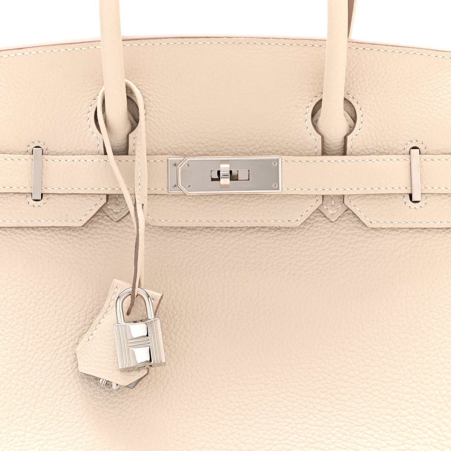 Togo Horseshoe Birkin 30 Craie Gris Perle