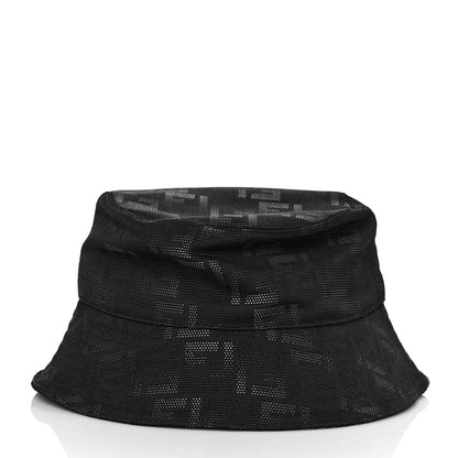 Fendi Nylon Zucca FF Bucket Hat M Black 5 of 7