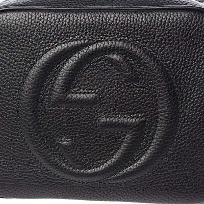 Gucci Pebbled Calfskin Small Soho Disco Bag Black 10 of 11