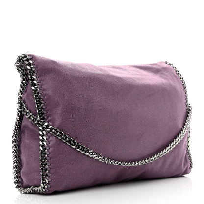 Stella McCartney Shaggy Deer Falabella Fold Over Tote Amethyst 3 of 10