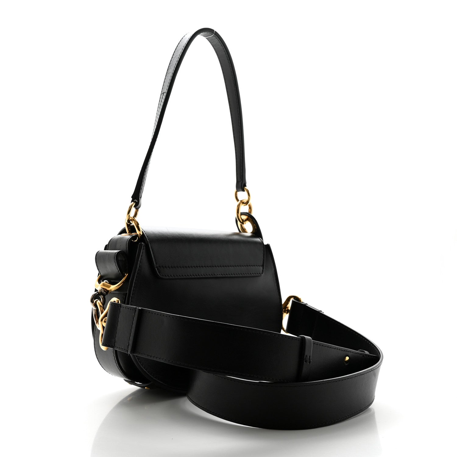 Chloe Calfskin Small Tess Bag Black 2 of 10