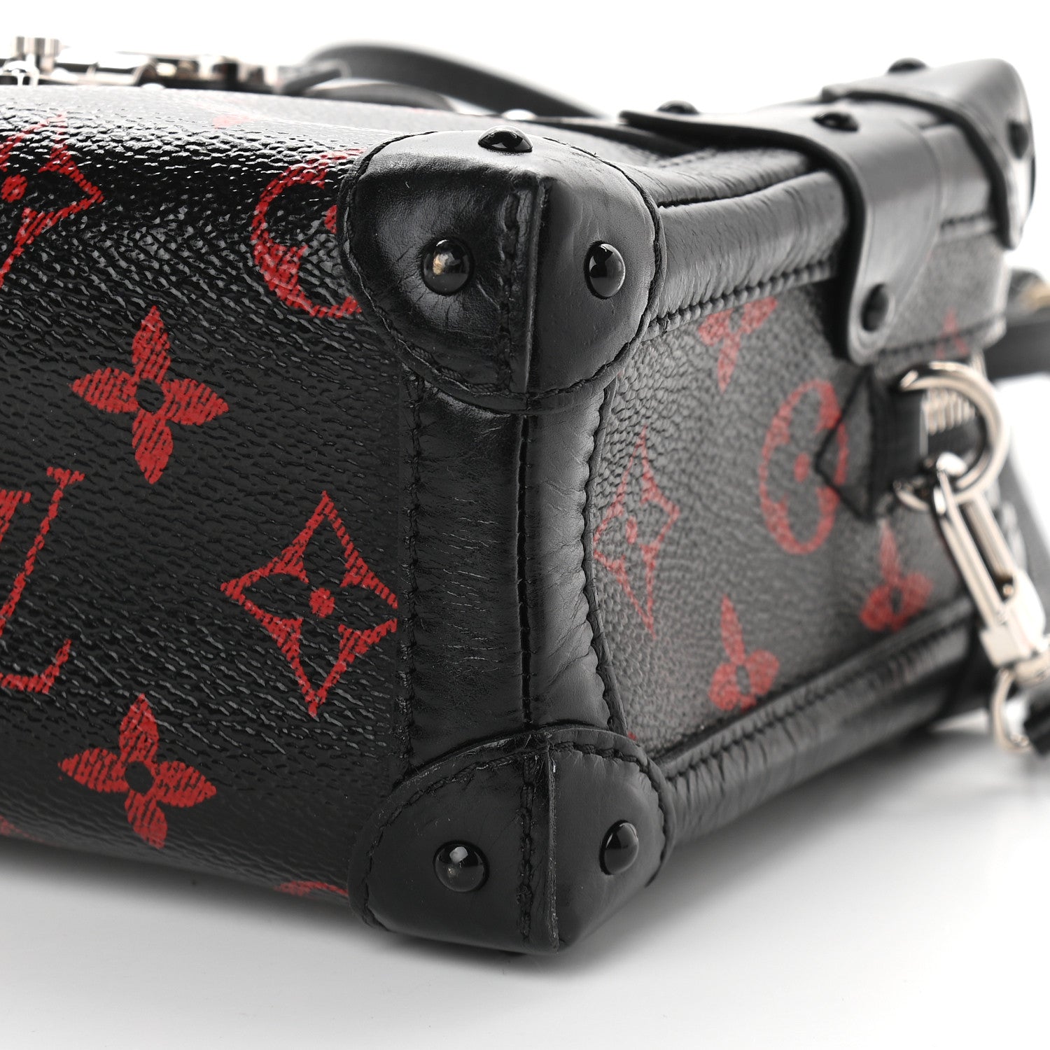 Louis Vuitton Monogram Petite Malle Soft MM Infrarouge 9 of 9