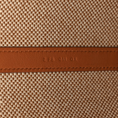 Hermes Swift H Canvas Cabas H En Biais 40 Ecru Naturel Gold 7 of 10