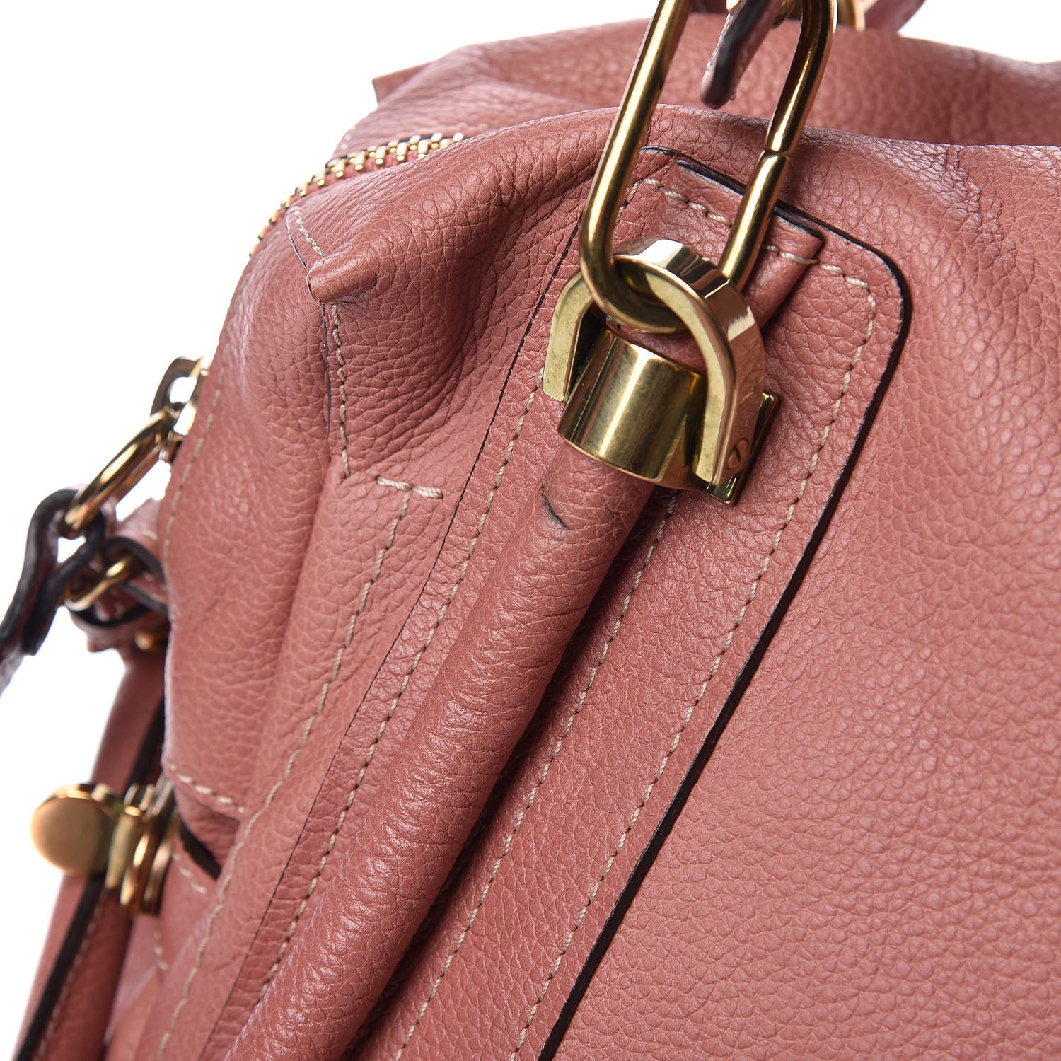 Chloe Calfskin Medium Paraty Lychee 11 of 15
