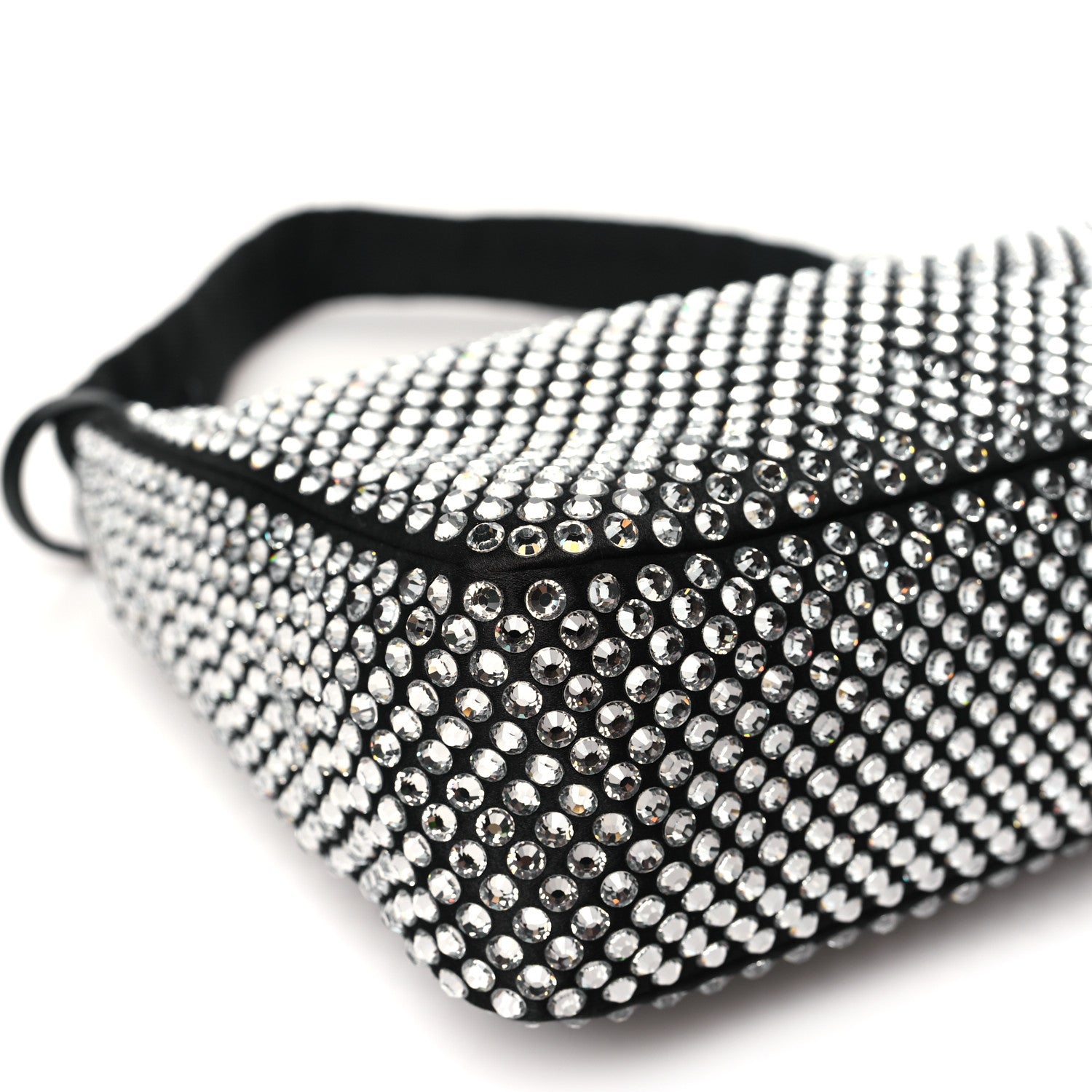 Prada Satin Crystal Mini Re-Edition 2000 Bag Cristal 9 of 11