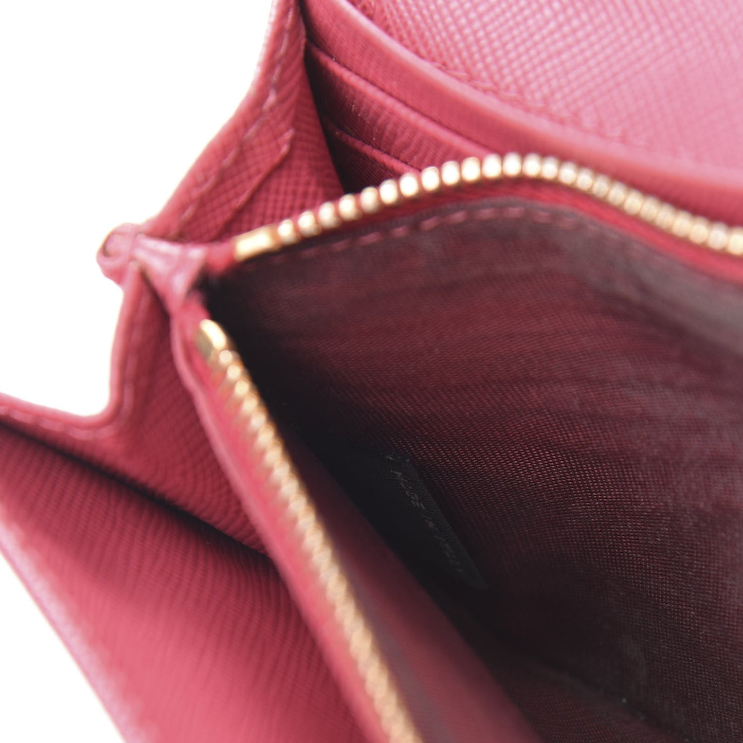 Saffiano Bow Continental Wallet Peonia