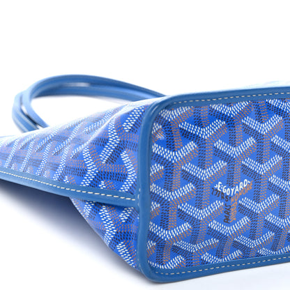 Goyard Goyardine Reversible Mini Anjou Sky Blue 14 of 17