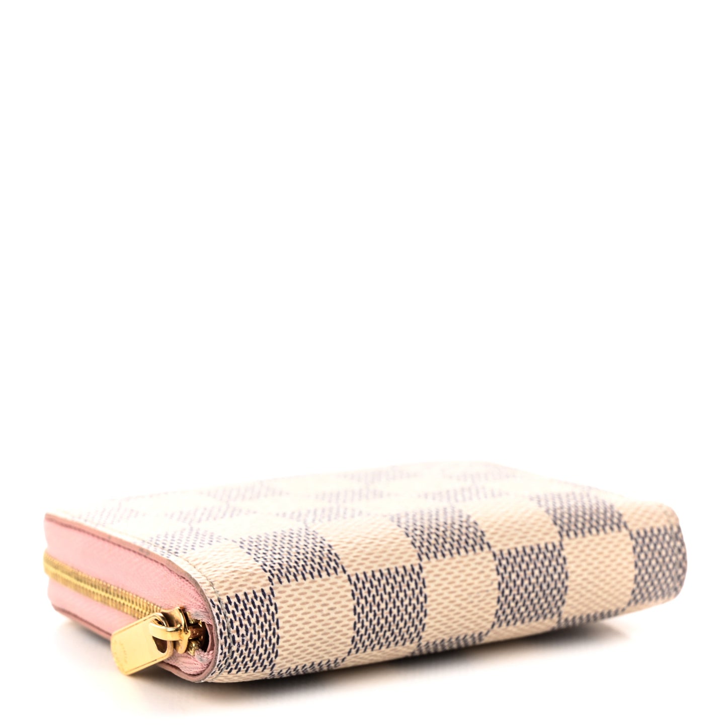 Damier Azur Zippy Coin Purse Rose Ballerine