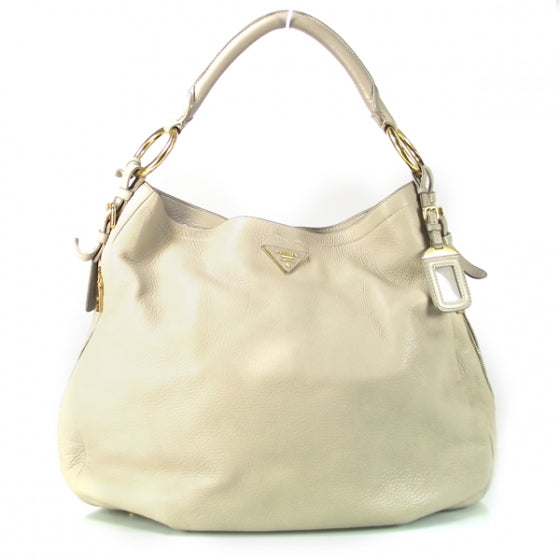 Cervo Deerskin Hobo Pomice