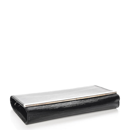 Louis Vuitton Electric Epi Sevigne Clutch Black 4 of 8