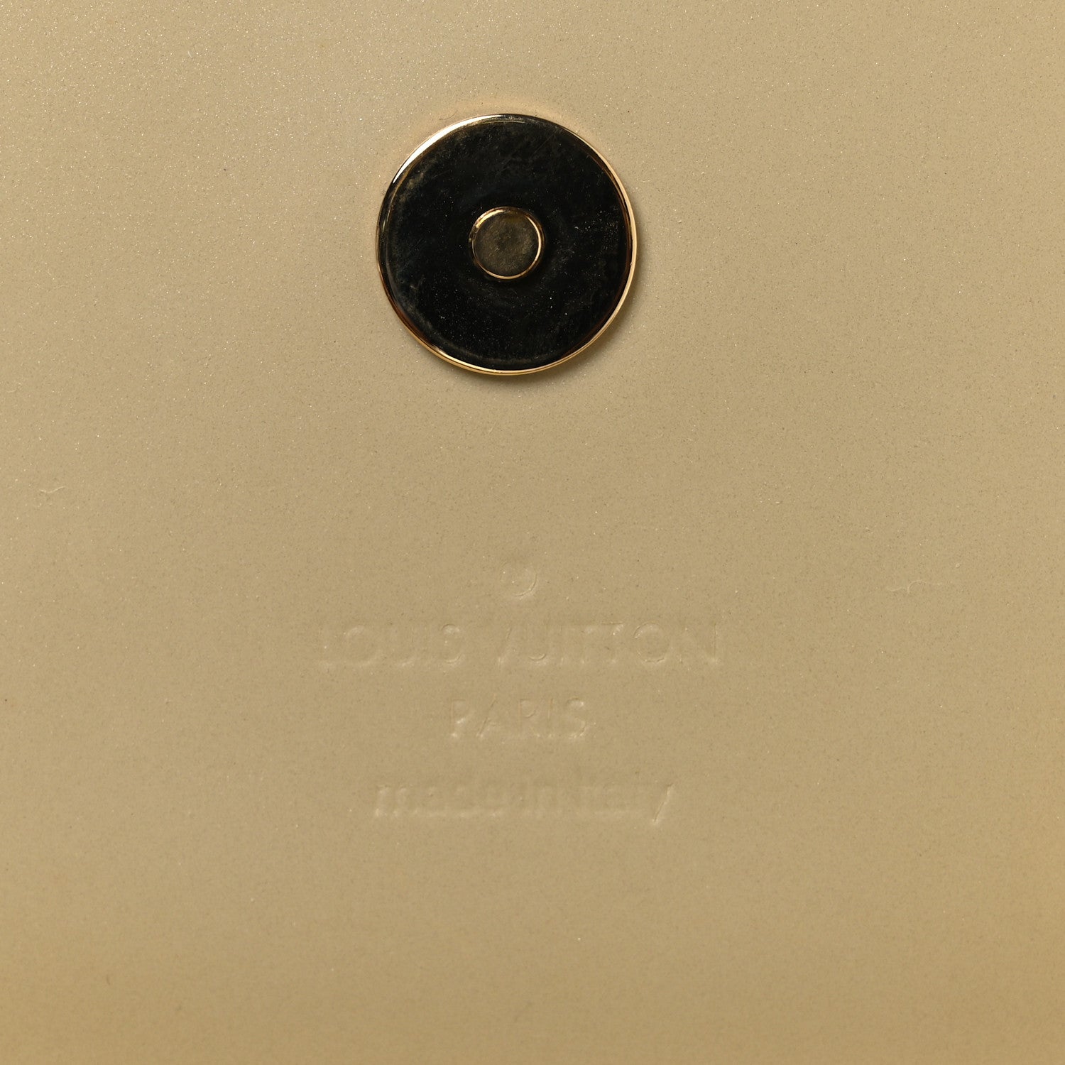 Louis Vuitton Patent Sobe Clutch Beige Poudre 6 of 13