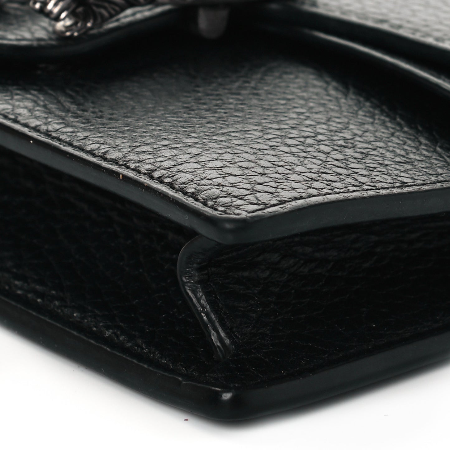 Calfskin Super Mini Dionysus Shoulder Bag Black