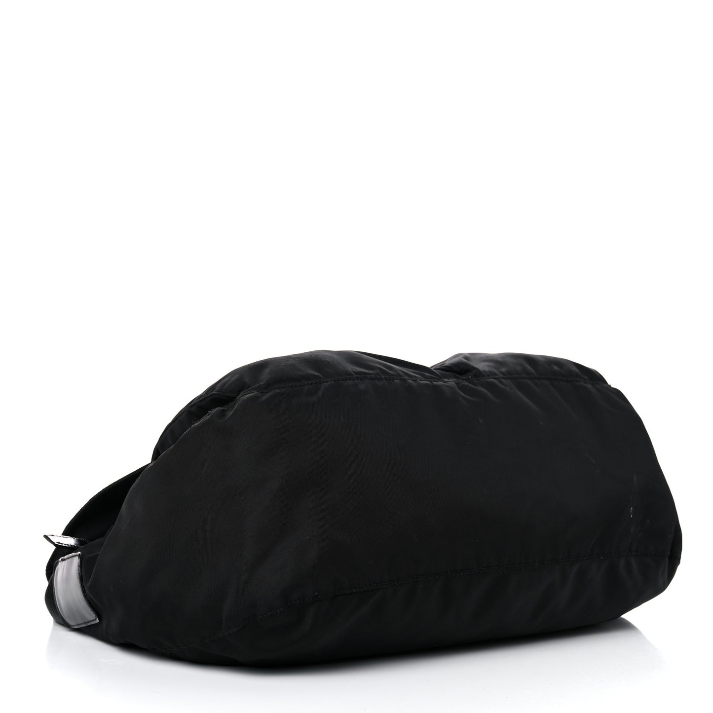 Nylon Vela Messenger Bag Black