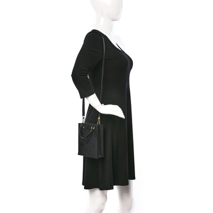 Louis Vuitton Empreinte Monogram Giant Petit Sac Plat Black 2 of 8