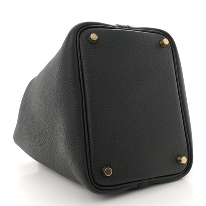 Hermes Taurillon Clemence Picotin Lock 18 PM Black 4 of 11