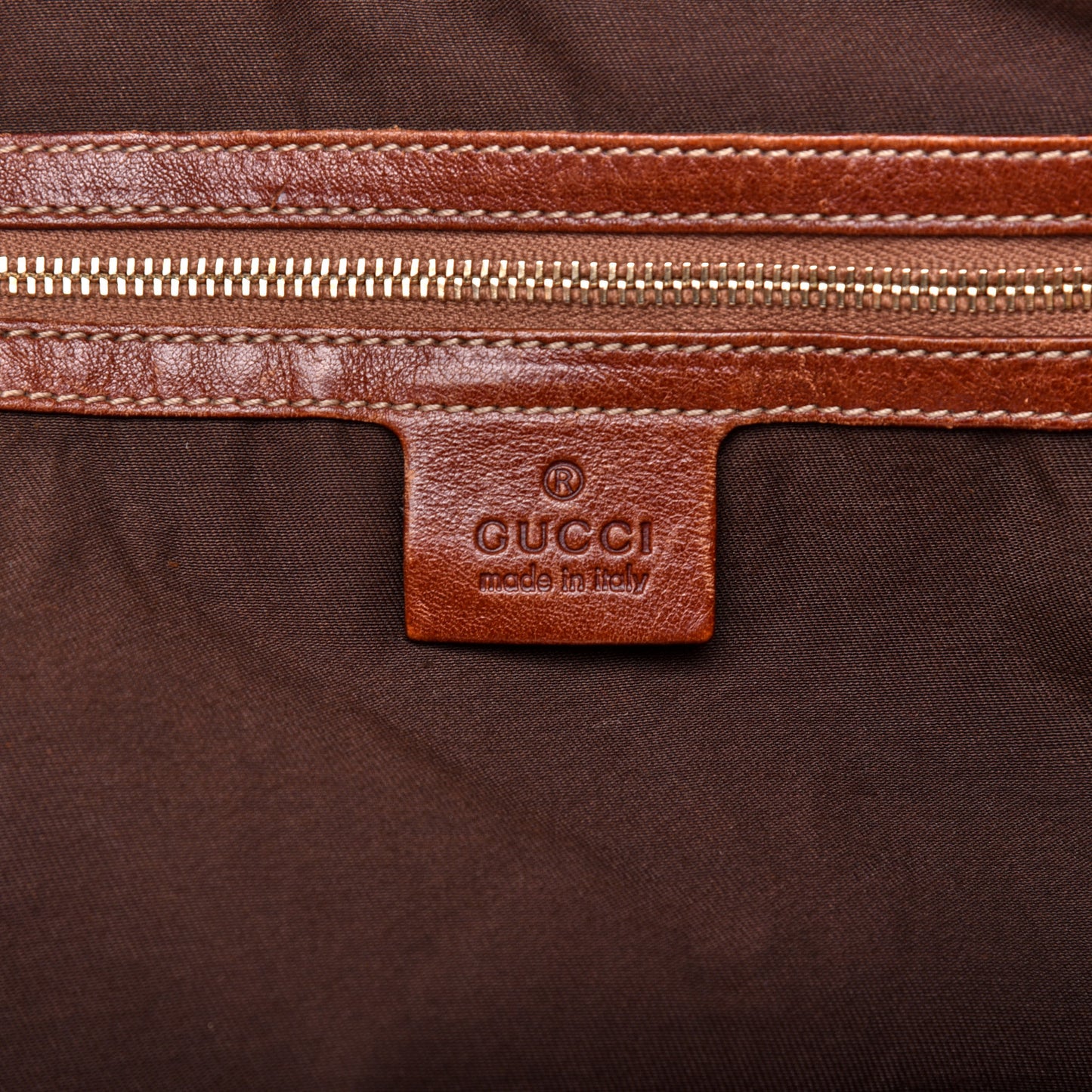 Monogram Medium Pelham Shoulder Bag Brown