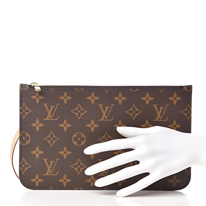 Louis Vuitton Monogram Neverfull MM GM Pochette 2 of 7