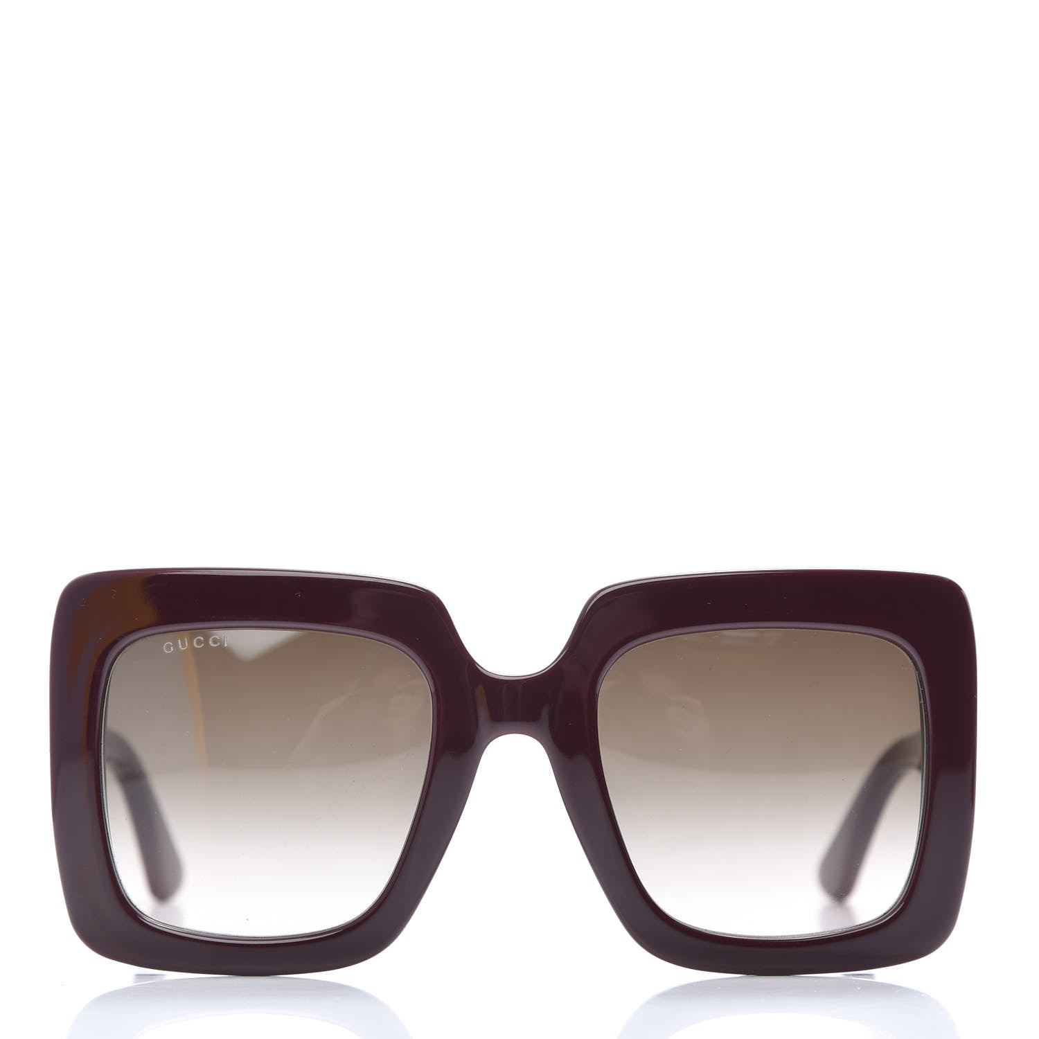 Gucci Acetate Oversize Sunglasses GG0328S Red 2 of 9