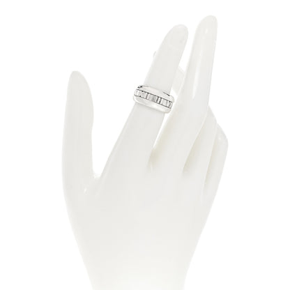 Tiffany Sterling Silver Atlas Band Ring 51 5.75 2 of 4