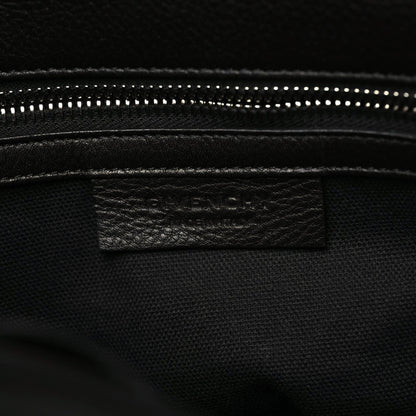 Givenchy Grained Calfskin Medium Pandora Pure Flap Bag Black 6 of 16