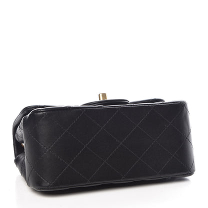 Chanel Lambskin Quilted Mini Square Flap Black 4 of 11