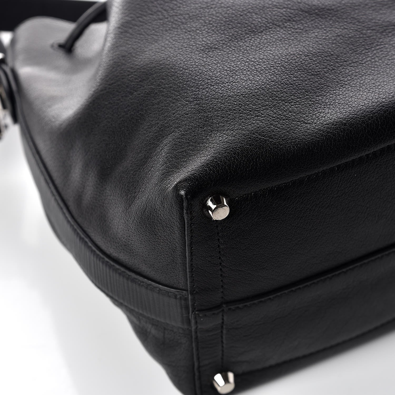 Proenza Schouler Calfskin Buffalo Medium Bucket Bag Black 13 of 13
