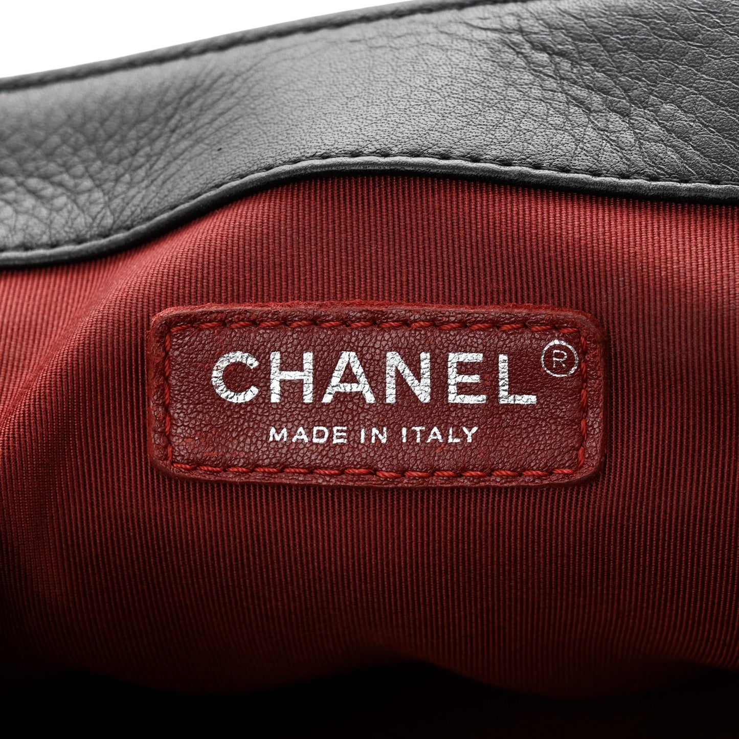 Grained Calfskin Archi Chic Flap Black