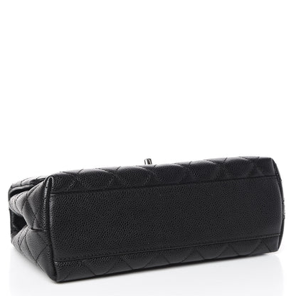 Chanel Caviar Quilted Medium Kelly Flap Bag Black 4 of 11