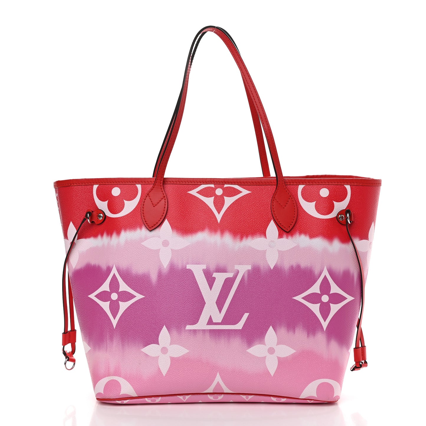 Monogram Escale Neverfull MM Rouge