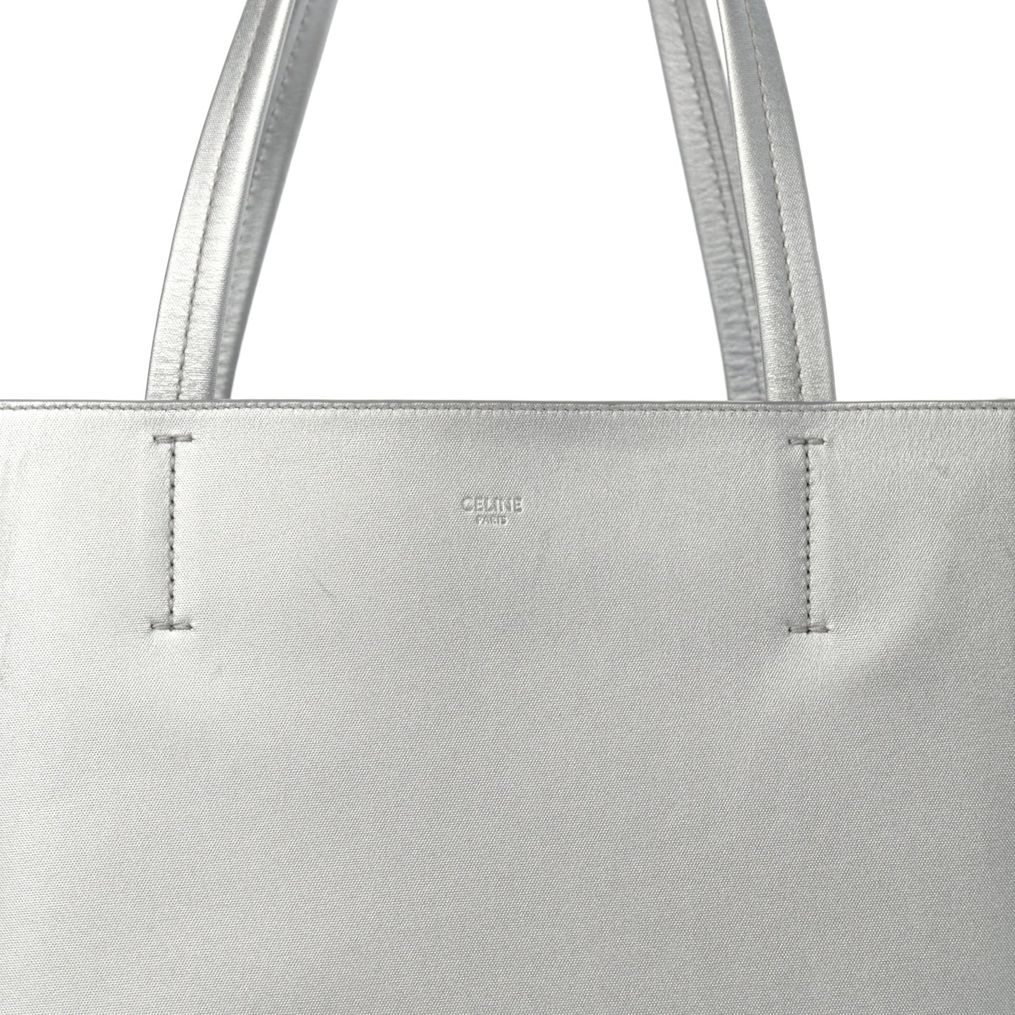 Metallic Calfskin Horizontal Cabas Phantom