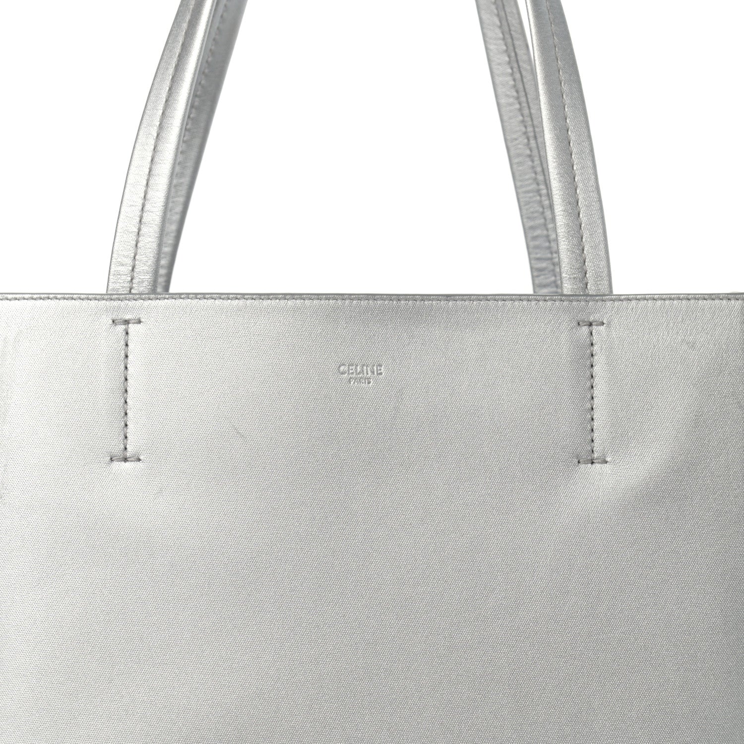 Celine Metallic Calfskin Horizontal Cabas Phantom 9 of 14