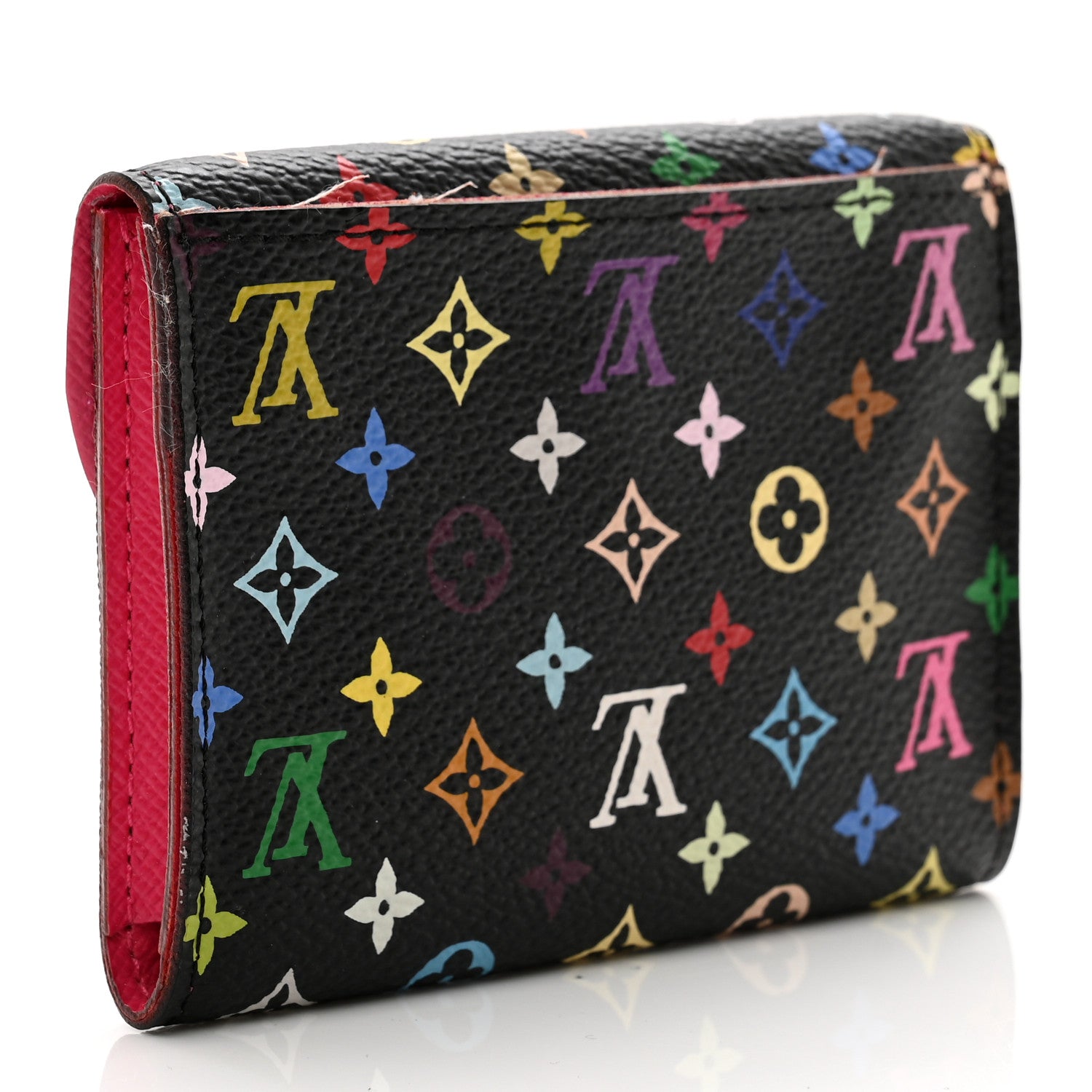 Louis Vuitton Monogram Multicolor Business Card Holder Black Grenade 3 of 8