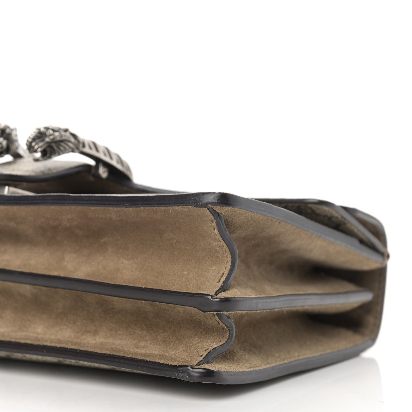 GG Supreme Monogram Small Dionysus Shoulder Bag Taupe