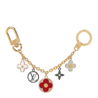 Louis Vuitton Preppy Flowers Bag Charm Chain Multicolor 1 of 4
