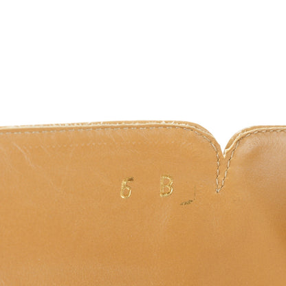 Chanel Calfskin Cap Toe Short Boots 36 Tan 9 of 10