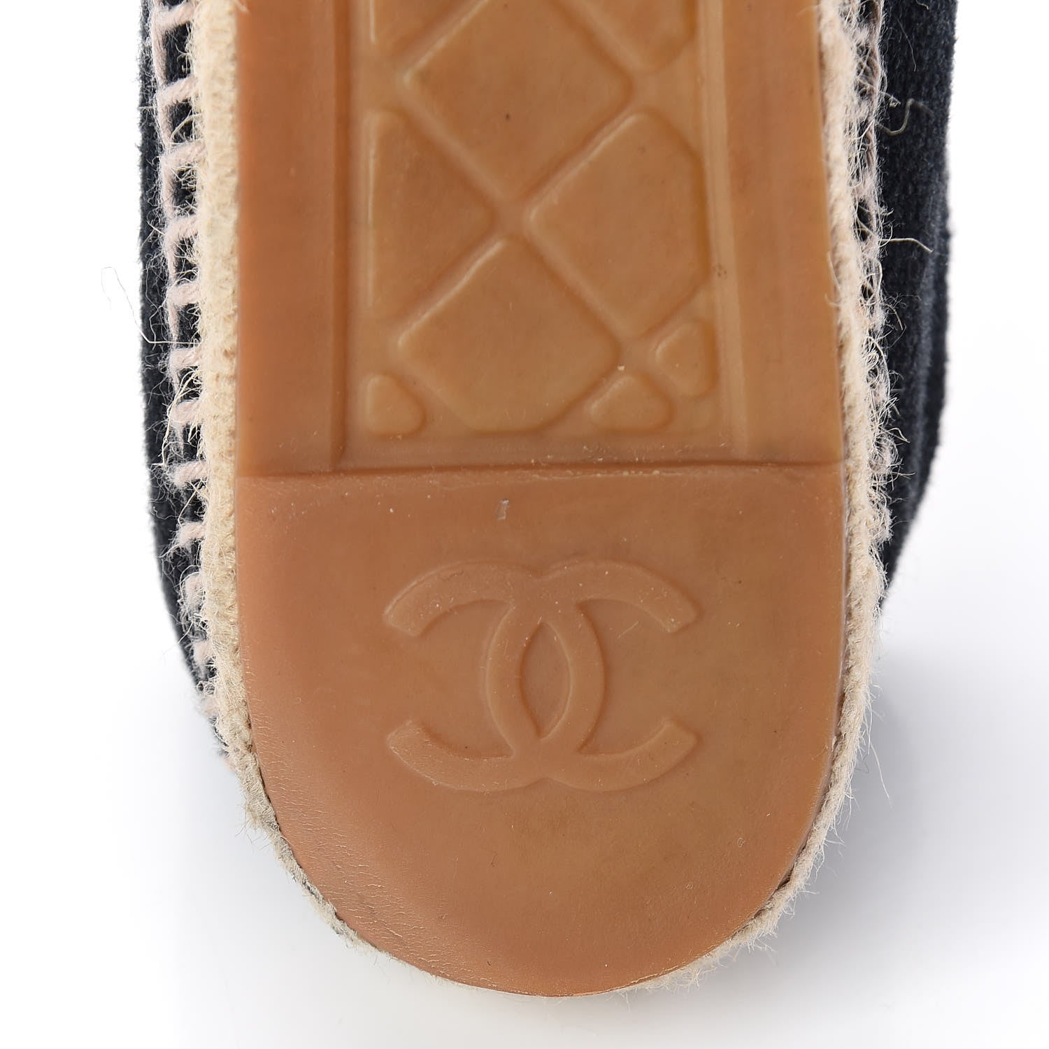 Chanel Canvas CC Espadrilles 38 Black 8 of 13