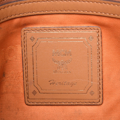 MCM Visetos Mini Pouch Cognac 9 of 17